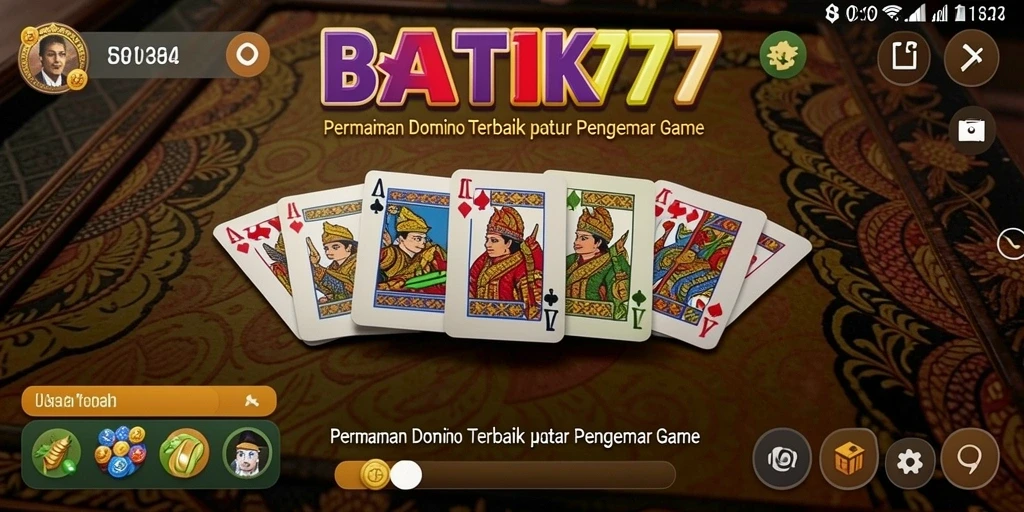 Gameplay menarik BATIK77 dengan desain yang memikat.