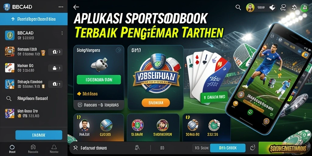 Tampilan gameplay yang mendebarkan dalam aplikasi BBCA4D.