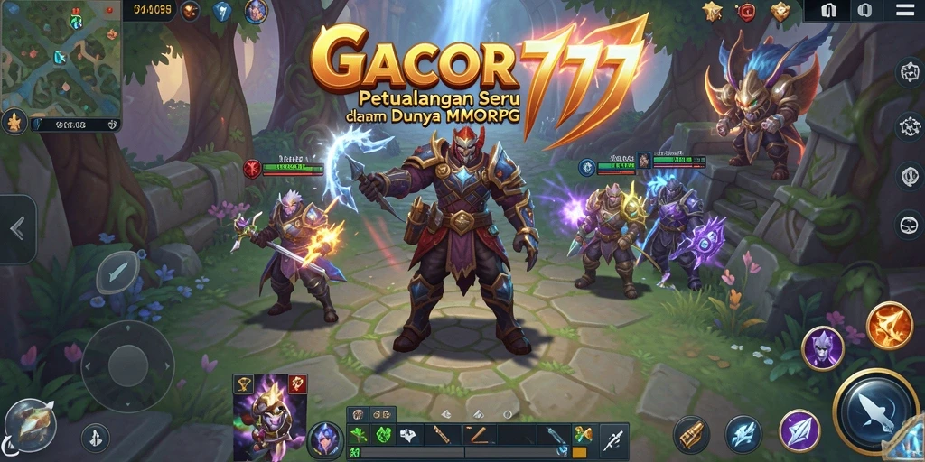 Screenshot menampilkan pertempuran epik dalam GACOR777 dengan grafis menawan.