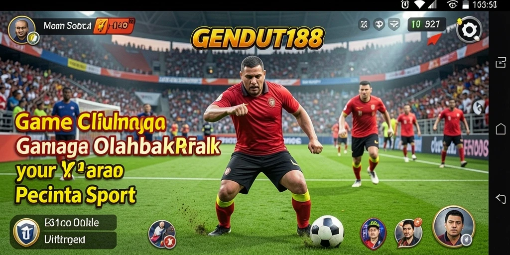 Tampilan menarik dari gameplay GENDUT188 dengan berbagai pilihan olahraga.