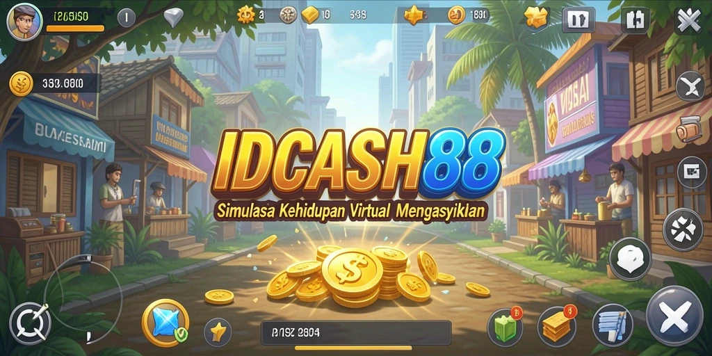 Tampilan gameplay menarik dari IDCASH88 dengan elemen simulasi yang mendalam.