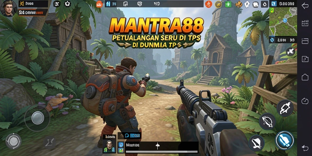 Tampilan aksi seru dalam gameplay MANTRA88 yang memikat.