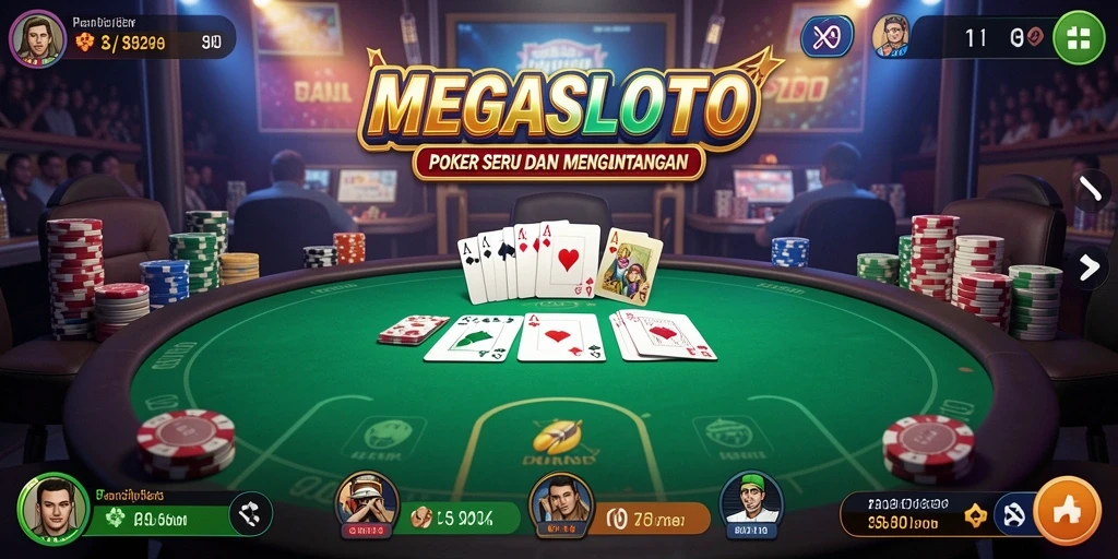 Tampilan gameplay seru dan menantang di MEGASLOTO.