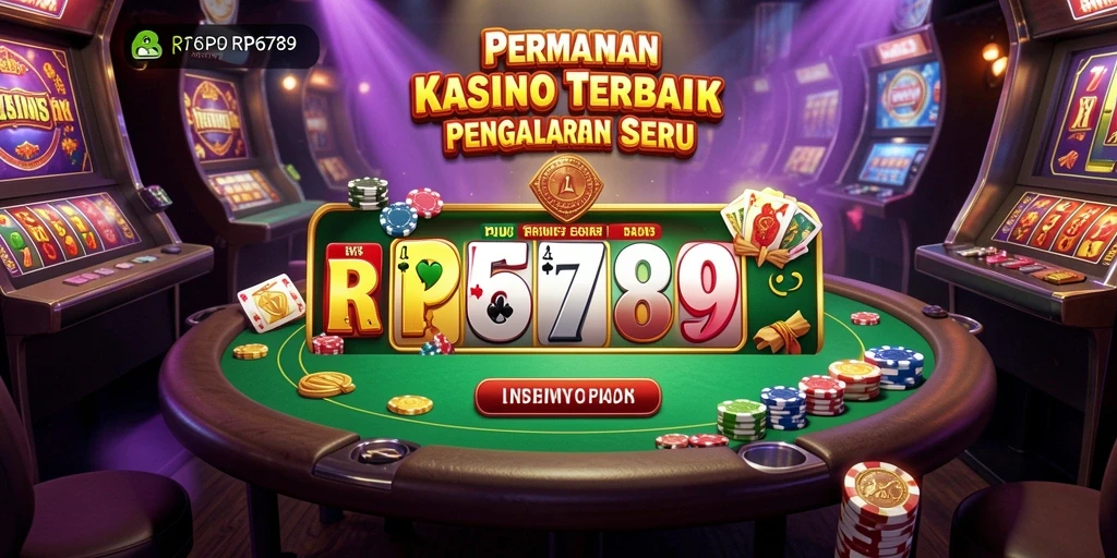 Screenshot utama RP6789 menampilkan gameplay kasino yang mengasyikan.