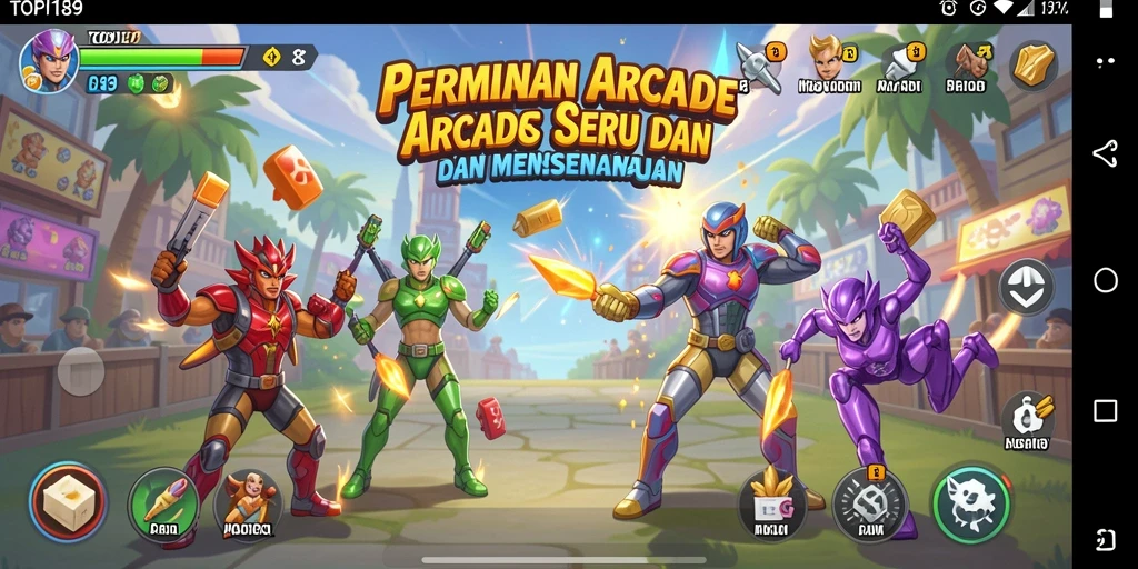 Screenshot TOPI189 menampilkan gameplay seru dan tantangan menarik.